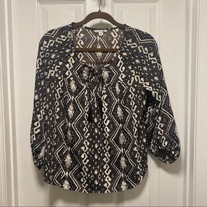 American Eagle Patterned Blouse